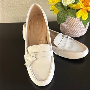 Lands’ End Leather Moccasin Loafer